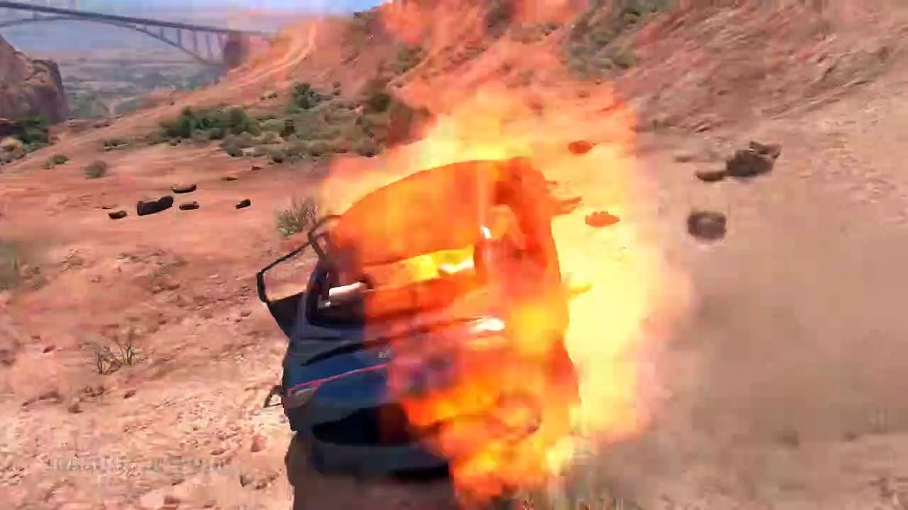 Crazy Police Chases #41 - Beamng Drive Crashes | Crashboompunk