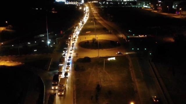 43 ilin geçiş güzergahında tam kapanma denetimi: Araçlar tek tek durduruluyor