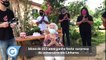 Idosa de 103 anos ganha festa surpresa de aniversário em Linhares