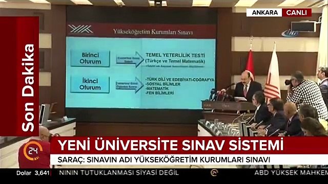 Üniversiteye giriş sistemi değişti! işte yeni uygulama...