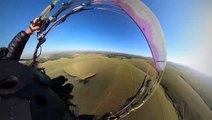 Paramotorist Makes Emergency Landing After Engine Dies Mid-Flight