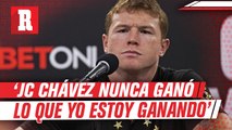Canelo Álvarez- 'JC Chávez nunca ganó lo que yo estoy ganando; tiene envidia'
