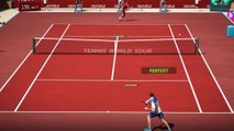 Exklusives Gameplay: Tennis World Tour 2