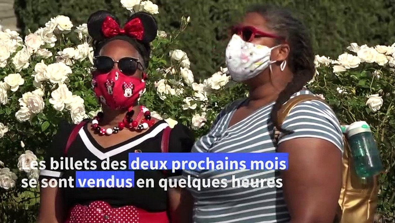 Covid-19: Disneyland rouvre ses portes après un an de fermeture