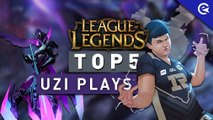 League of Legends TOP 5 PLAYS: Uzi
