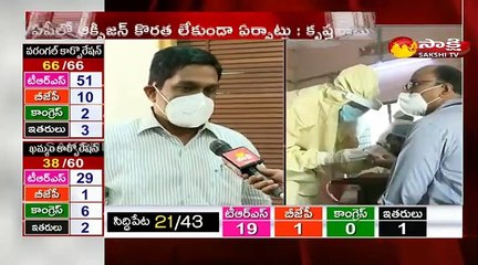 ఏపీలో ఆక్సిజన్ కొరత లేకుండా ఏర్పాట్లు: కృష్ణబాబు