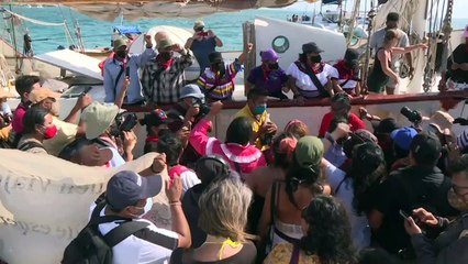 Delegación zapatista zarpa hacia Europa para llevar mensaje anticapitalista