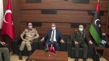 Milli Savunma Bakanı Akar, Libya Genelkurmay Başkanı Orgeneral El-Haddad ile görüştü