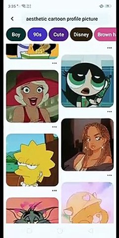 ✧*｡ ✯ Cute and Aesthetic Cartoon Profile Pictures