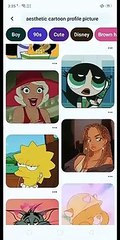 Aesthetic Cartoon Profile Picture️