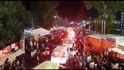 İsrail'de bayram kutlamasında sahne çöktü, en az 38 kişi öldü