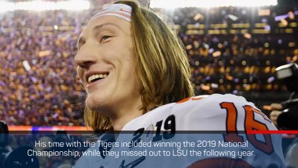 Jacksonville take QB Lawrence with No.1 draft pick