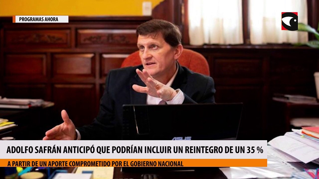 Programas Ahora: Adolfo Safrán anticipó que podrían incluir un reintegro de un 35 por ciento para el comprador