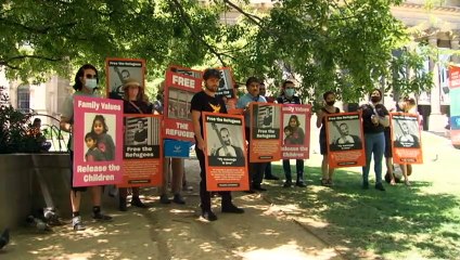 Some refugees have been detained for more than a year