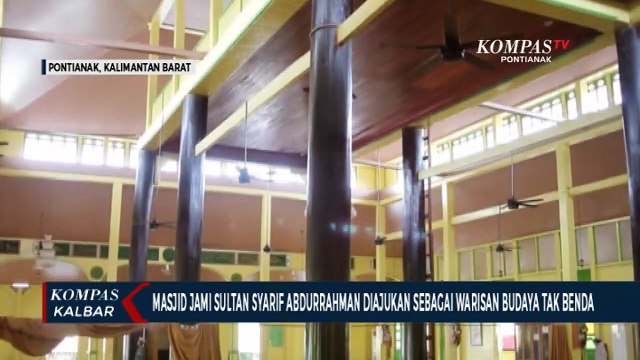 Arsitektur Masjid Jami Sultan Syarif Abdurrahman Pontianak Diajukan sebagai Warisan Budaya tak Benda