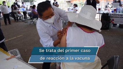 Hospitalizan a maestra tras recibir vacuna contra Covid-19 en Oaxaca