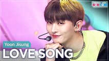 [Simply K-Pop CON-TOUR] Yoon Jisung (윤지성) - LOVE SONG _ Ep.465
