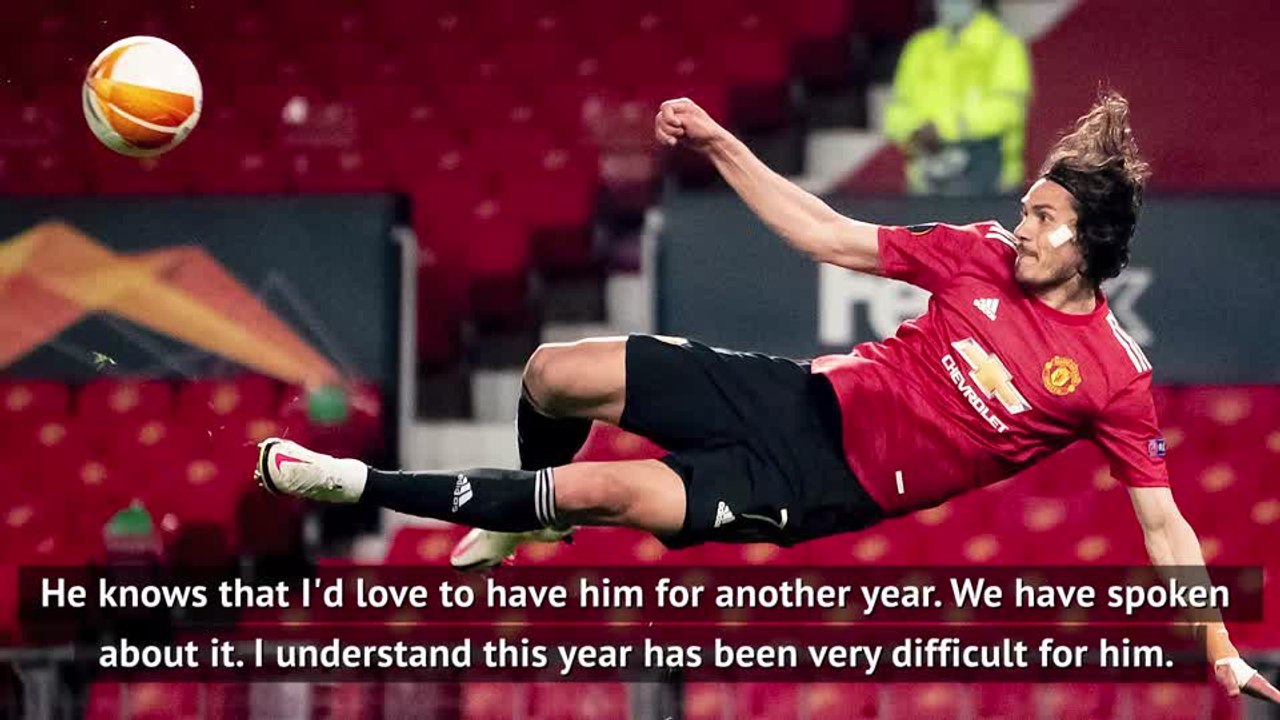 Solskjaer keen to keep hold of Cavani after Eur...
