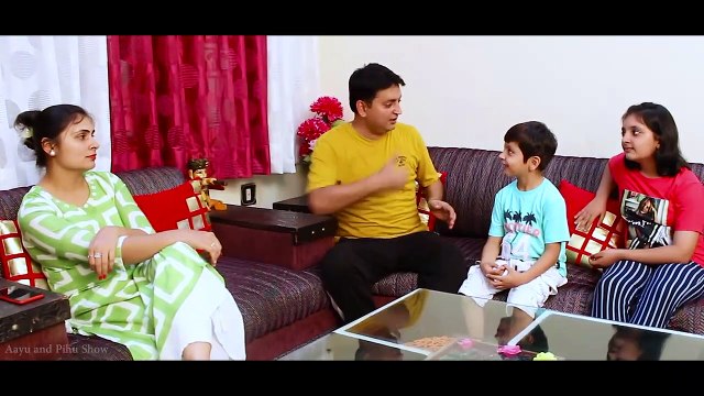 Kanjoos Papa - Short Movie #Funny | Types Of Fathers | Aayu And Pihu Show