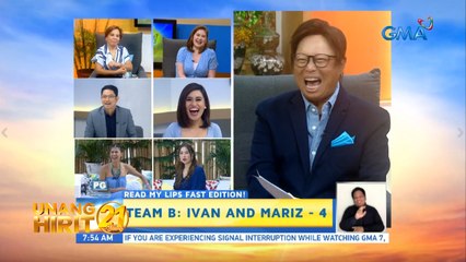 Unang Hirit: Read My Lips Fast Edition with UH Barkada