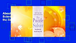 About For Books  The Puzzle Solver: A Scientist's Desperate Quest to Cure the Illness that Stole