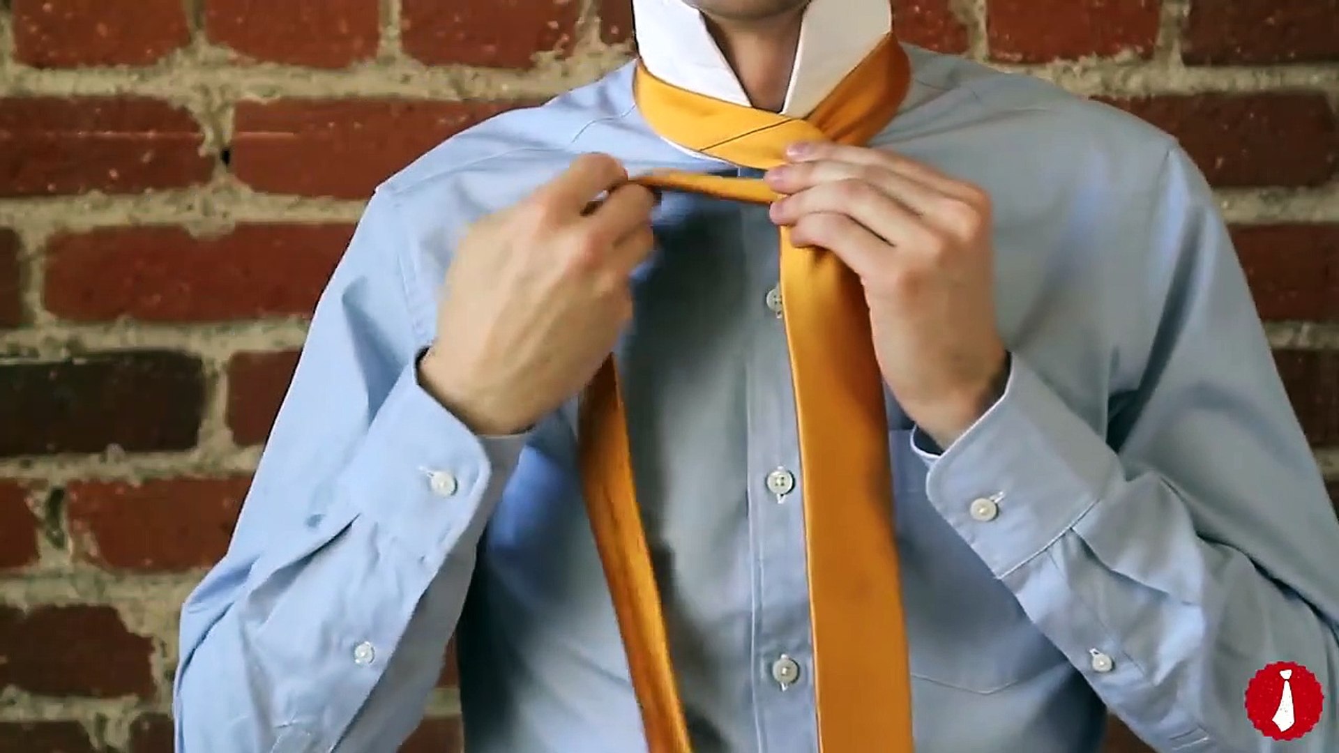 How To Tie A Perfect Eldredge Necktie Knot Video Dailymotion
