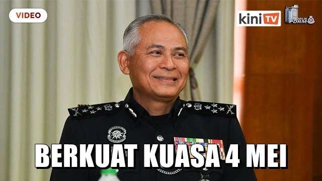 Acryl Sani dilantik sebagai IGP baru, berkuat kuasa 4 Mei