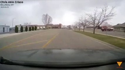 almost had an accident while at a stop sign 2021.04.12 — BILLINGS, MT
