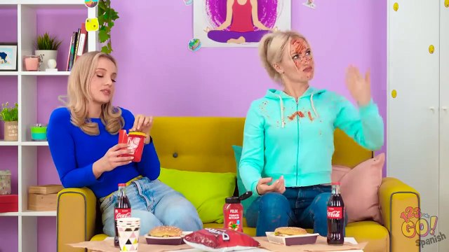 TRUCOS ÚTILES MUY FLOJOS || Trucos listos y graciosos para perezosos por 123 GO!