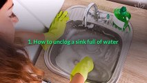 3 Simple Ways to Unclog a Sink Drain