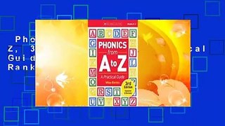 Phonics From A to Z, 3rd Edition: A Practical Guide  Best Sellers Rank : #1