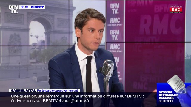 Le calendrier du déconfinement est prudent et pragmatique selon Gabriel Attal
