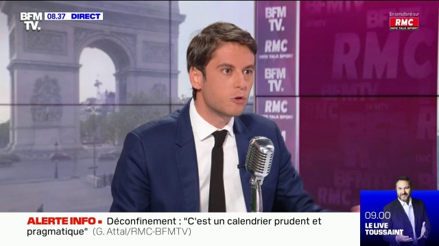 Je trouve ça super : Gabriel Attal félicite la création de sites internet pour trouver des doses de vaccins