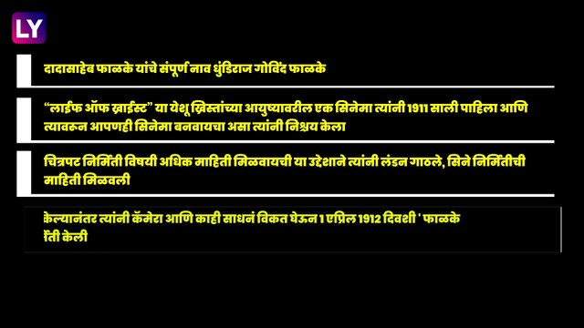 Dadasaheb Phalke Birth Anniversary 2021: भारतीय चित्रपटसृष्टीचे जनक दादासाहेब फाळके यांच्या जयंती निमित्त जाणून घेऊयात काही खास गोष्टी