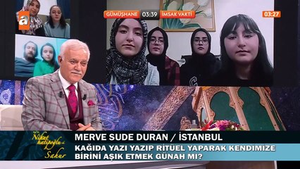 Prof. Dr. Nihat Hatipoğlu ile Sahur