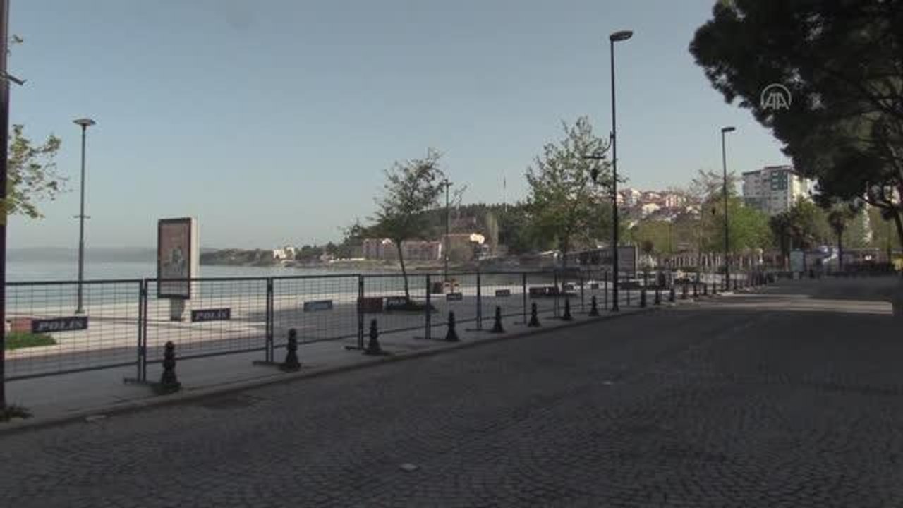 ÇANAKKALE - "Tam kapanma" tedbirlerine uyuluyor