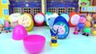 Lots Of Peppa Pig Play-Doh Surprise Eggs & Friends!