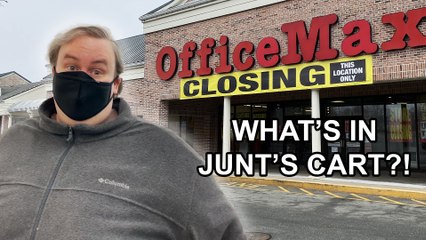 What's in Junt's Cart? - OfficeMax (Liquidation Sale)
