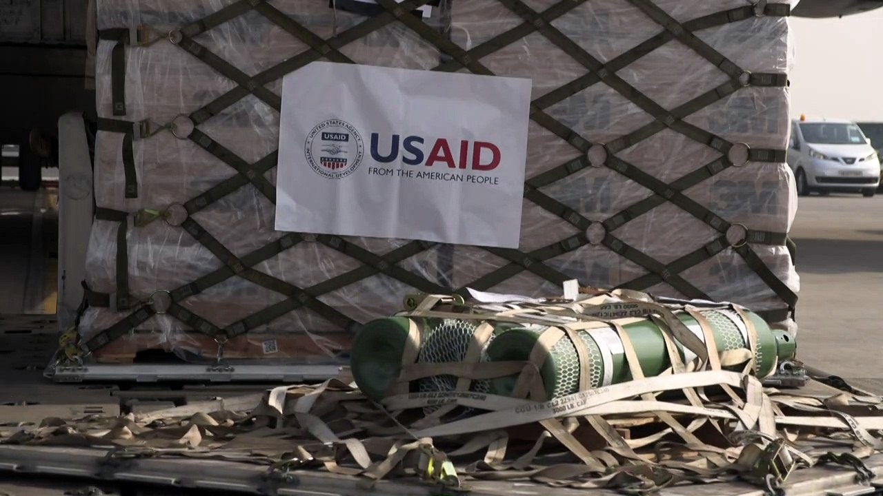 Indien erhält Corona-Hilfslieferung aus den USA