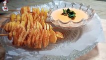 Potato Tornado Recipe Without Machine | Potato Twister Recipe | Tasty Potato Recipes | potato curler