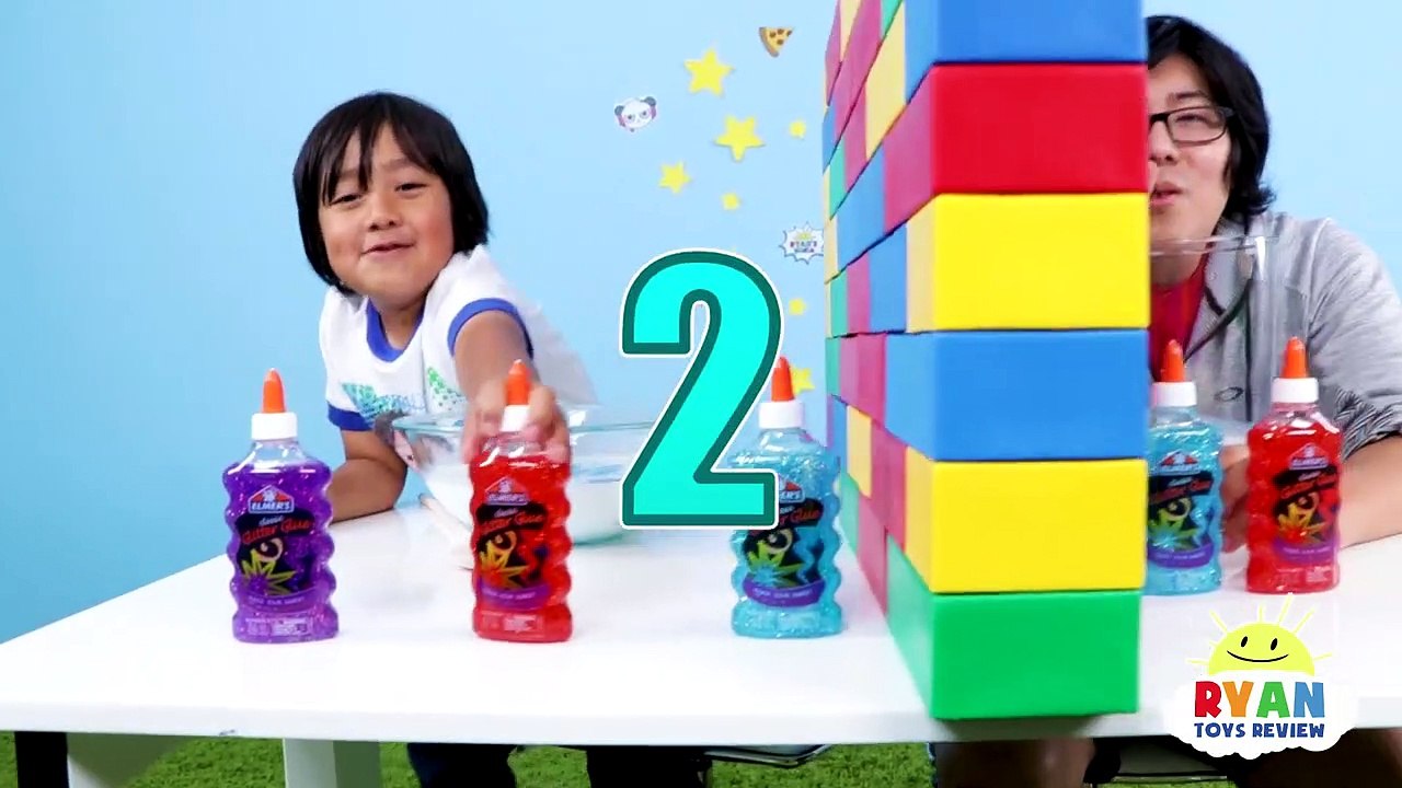 Twin Telepathy Slime Challenge Ryan Vs. Daddy!