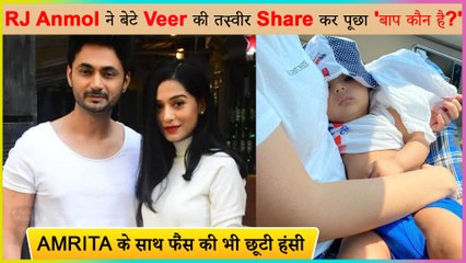 Amrita Rao’s Son Veer Keeps An Eye On Daddy Anmol As He Drives | Daddy Asks 'Yahaan Baap Kaun Hai?’