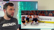 Basketball Fan Reacts To Nhl Biggest Hits Of All Time! *Players Flying And Total Knockouts!*