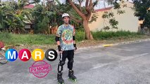 Mars Pa More: Dion Ignacio, ipinakita ang kanyang galing sa pag-rollerblades!