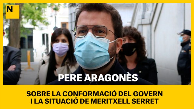 Pere Aragonès diu que venen dies i hores decisives per a la conformació del Govern