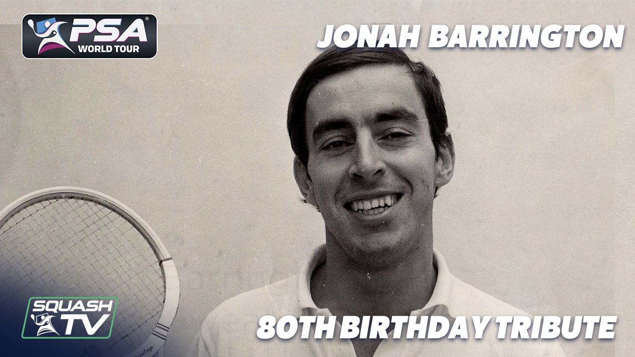 Squash: Jonah Barrington 80th Birthday Tribute