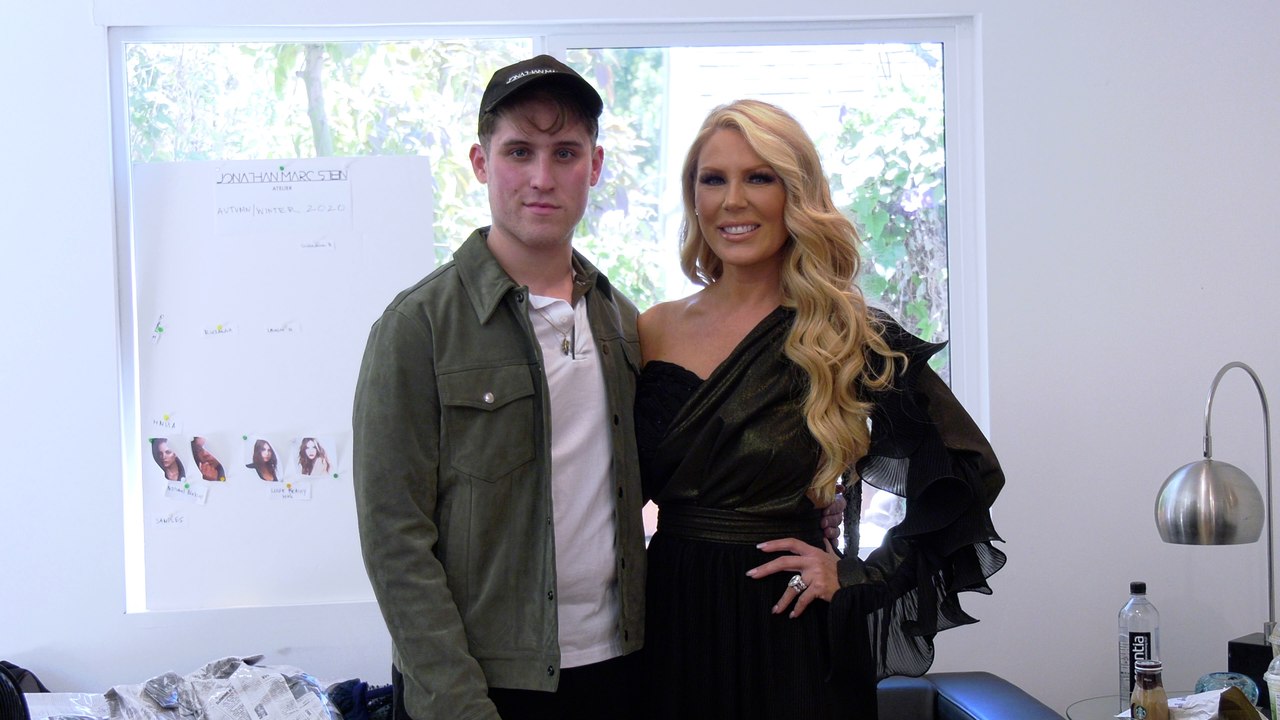 Gretchen Rossi Dress Fitting with Fashion Designer Jonathan Marc Stein