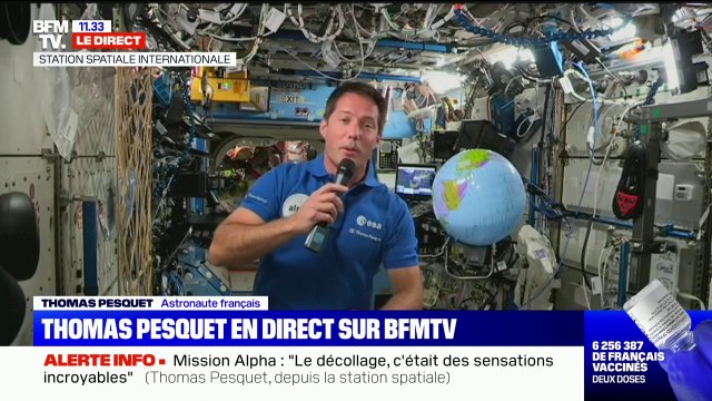 Thomas Pesquet: On est la première génération qui a une chance de retourner vers la Lune, on est tourné vers ça