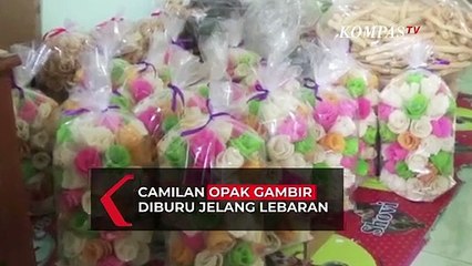 Jelang Lebaran, Produsen Opak Gambir Banjir Pesanan
