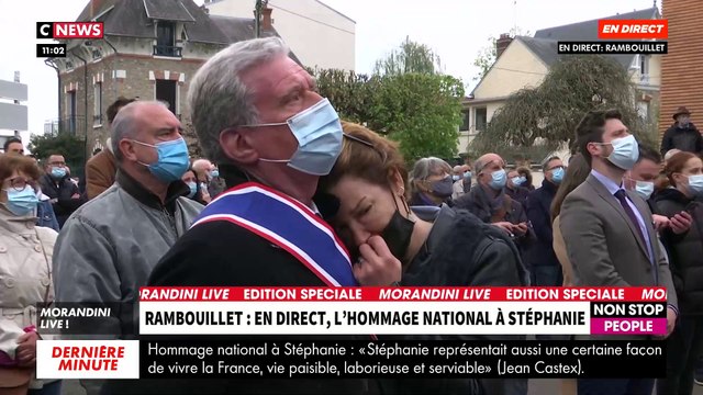 Hommage national à Stéphanie Monfermé, la policière tuée à Rambouillet - Très forte émotion ce matin lorsqu'a été diffusée la chanson de Bonnie Tyler It's a heartache , son titre préféré